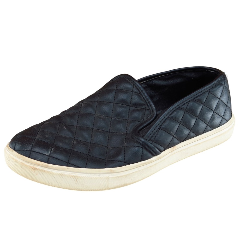 Steve Madden Women Size 7 M Shoes Black Fashion Sneakers Synthetic